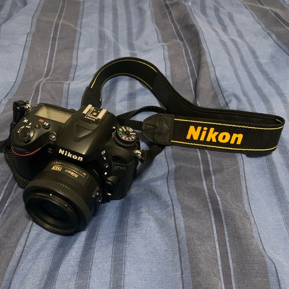 Nikon D7100 Camera & 35mm Lens & Battery Charger & Caps. Excellent Starter! - Picture 8 of 8